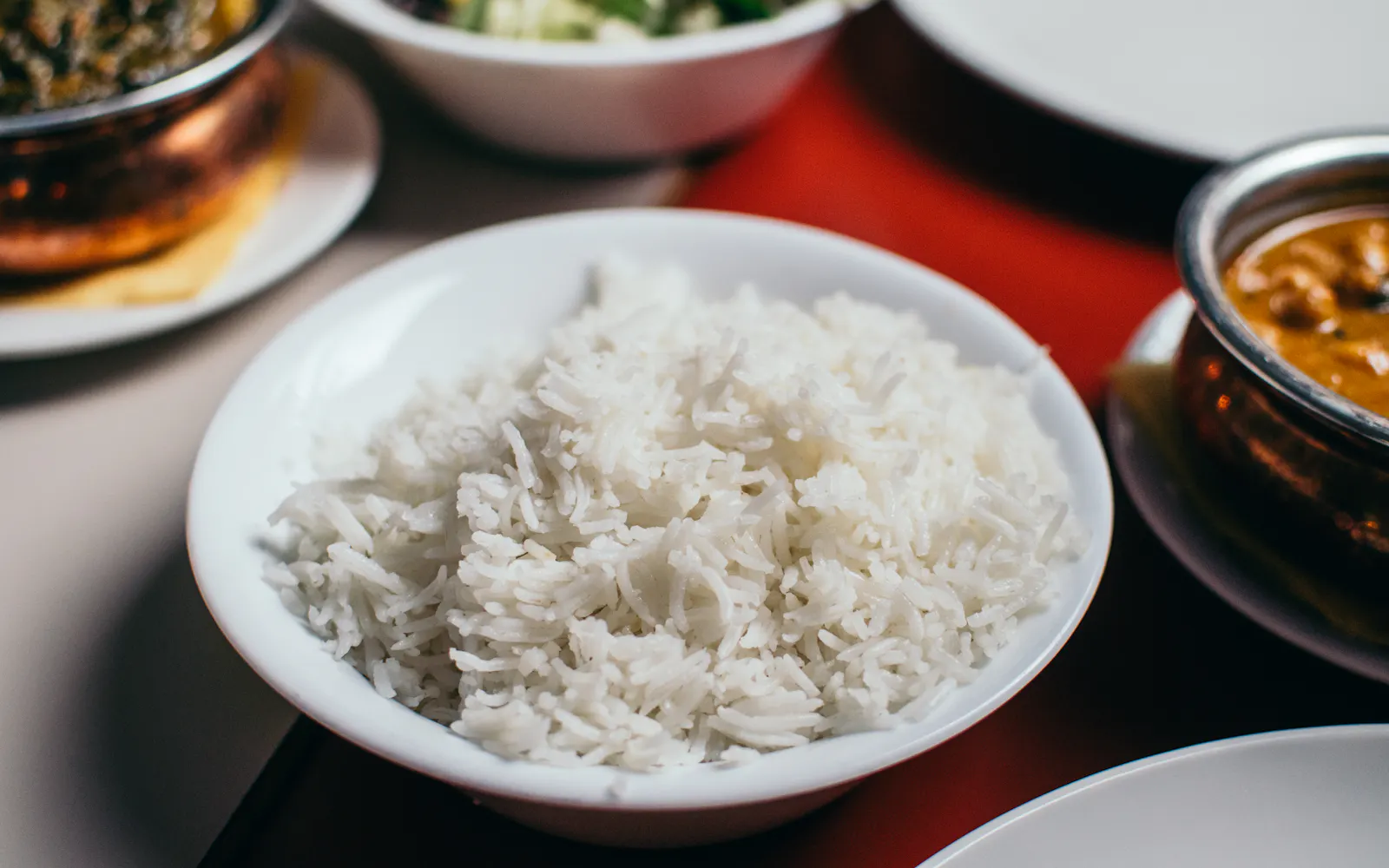 A bowl of fluffy white rice